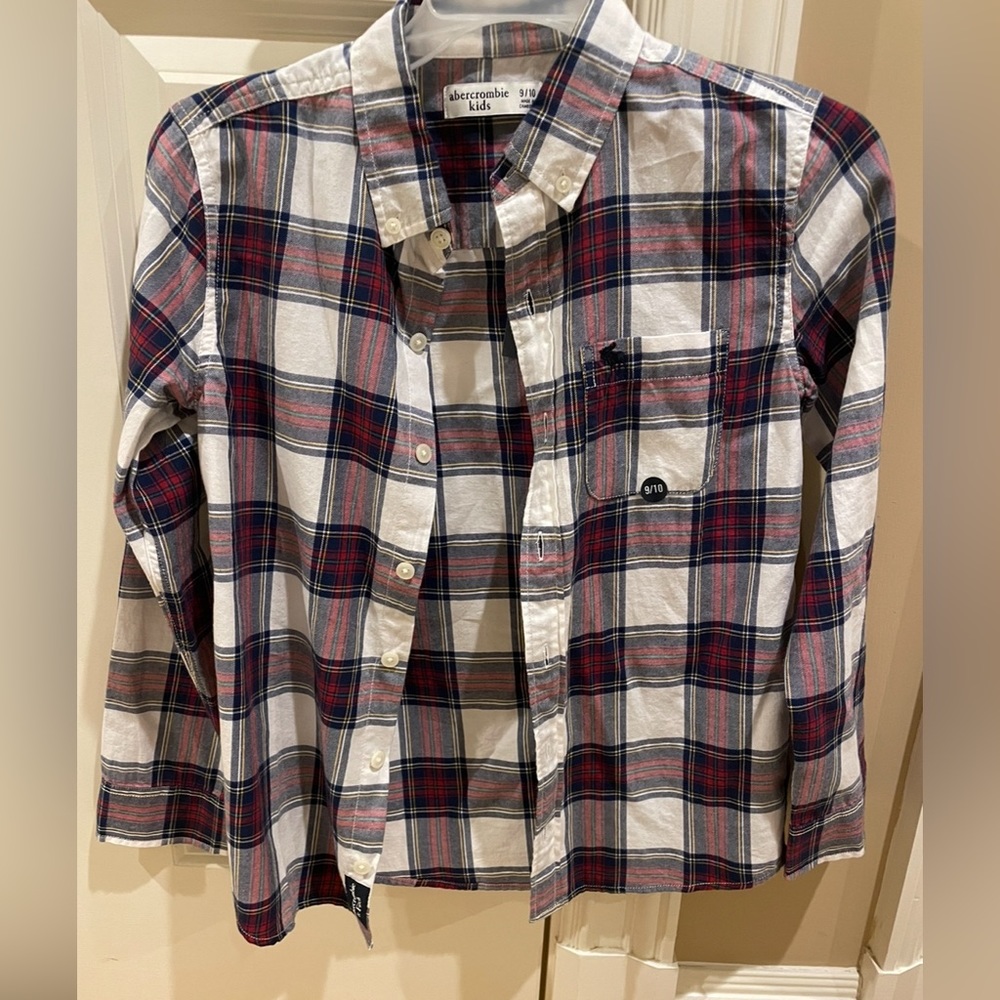 Abercrombie kids button up shirt